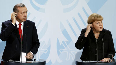 Erdoğan Merkel'i uyardı