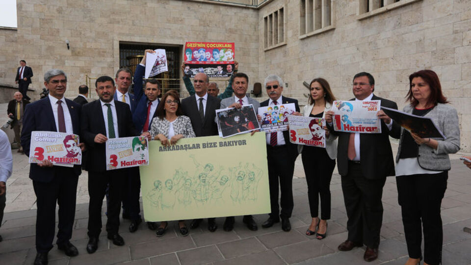 CHP'den, TBMM'de Gezi eylemi