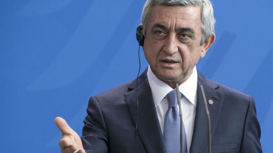 Sarkisyan'dan 'Türkiye' çağrısı