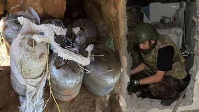 Şırnak'ta 50 ton patlayıcı imha edildi