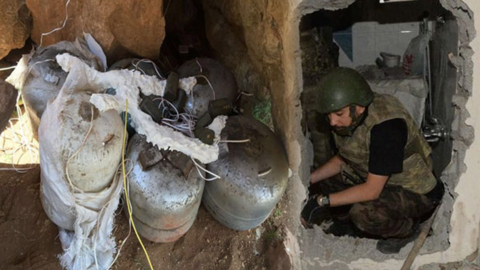 Şırnak'ta 50 ton patlayıcı imha edildi