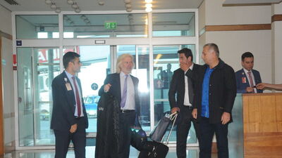 Berlin Büyükelçisi Hüseyin Avni Karslıoğlu Ankara'da