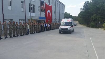 Yemin töreninde fenalaşan er yaşamını yitirdi