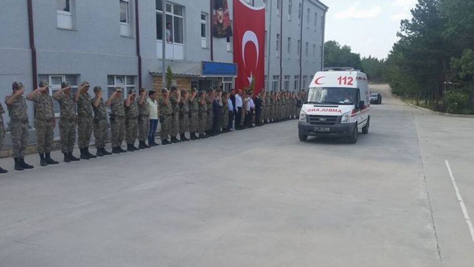 Yemin töreninde fenalaşan er yaşamını yitirdi