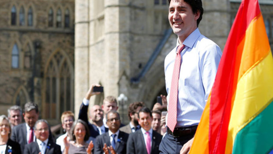 Trudeau'dan LGBT'lere tam destek