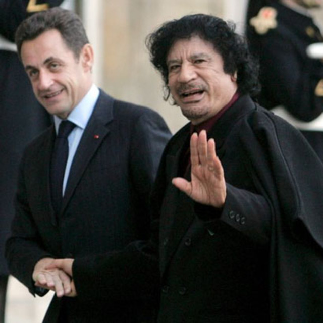 Sarkozy'nin Kaddafi'den yardım aldığı kanıtlandı