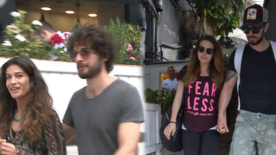 Eski eşler pişti oldu