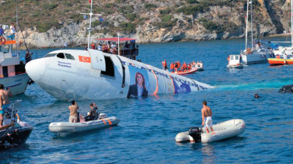 Batık uçağın bu yazki hedefi 500 bin turist