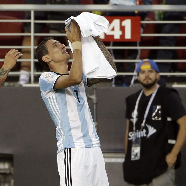 Di Maria'nın duygusal anları