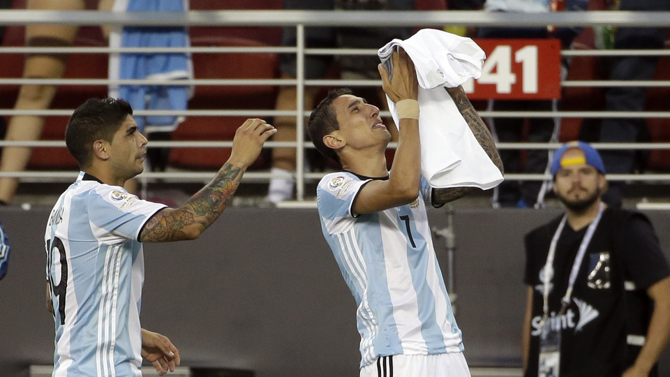 Di Maria'nın duygusal anları