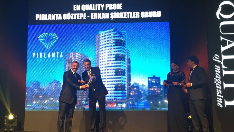 Pırlanta Göztepe projesine ödül