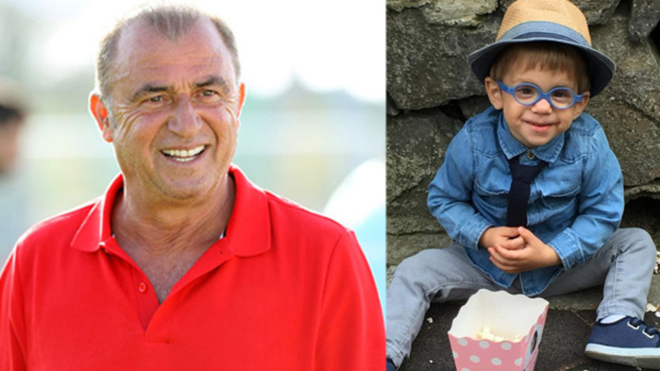 Torunu destek için Fransa'da!