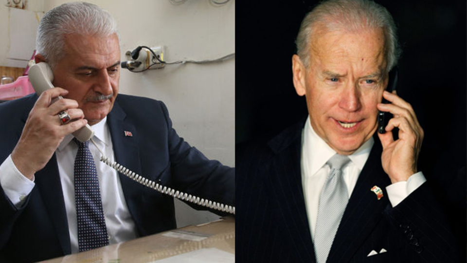 Biden'dan Yıldırım'a 'dayanışma' mesajı