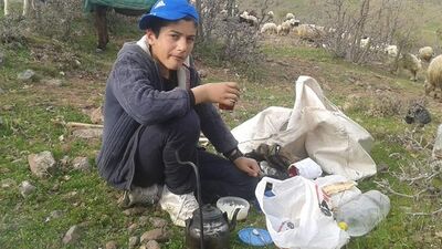 Keçiden 'full' çıkardı!