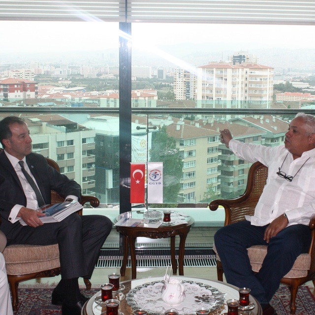 Küba Ankara Büyükelçisi'nden GGYD'ya ziyaret
