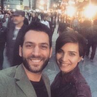 Murat Yıldırım ile Tuba Büyüküstün aynı karede
