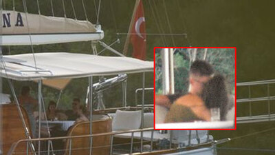 Özcan Deniz sevgilisiyle böyle görüntülendi