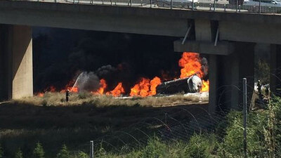 TEM Otoyolu'nda korkunç kaza!