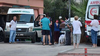 Apartman sakinleri gürültüye uyandı