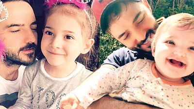 Çocuklarının fotoğrafını paylaştı