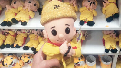 Bolu'da dinlenme tesisinde Nazi bebeği!