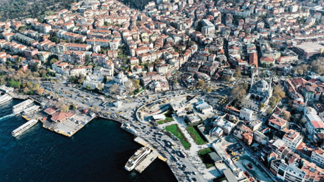 Üsküdar Boğaz bölgesinde dönüşüm