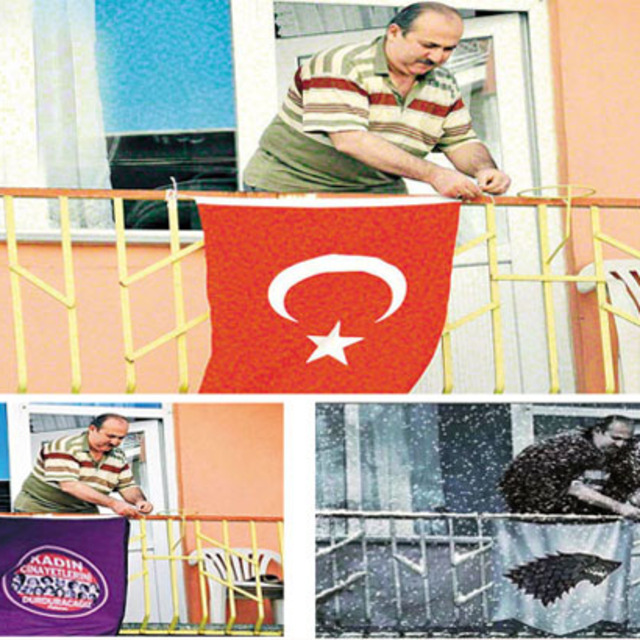 3 m2 balkona dünyayı sığdırdık