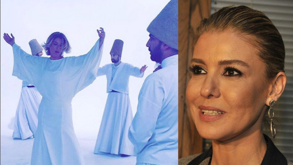 Semazen oldu, eleştiri yağdı