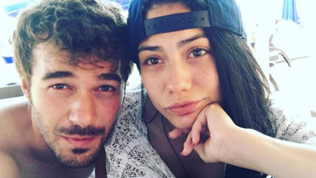 Demet Özdemir-Yusuf Çim çiftinden aşk pozları