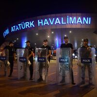 Dünkü patlamadan görüntüler