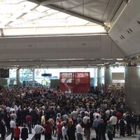 Havalimanı'nda en acı tören!