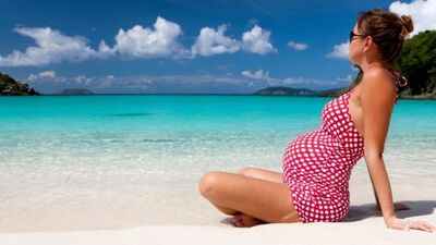 Tatile çıkacak anne adaylarına tavsiyeler!