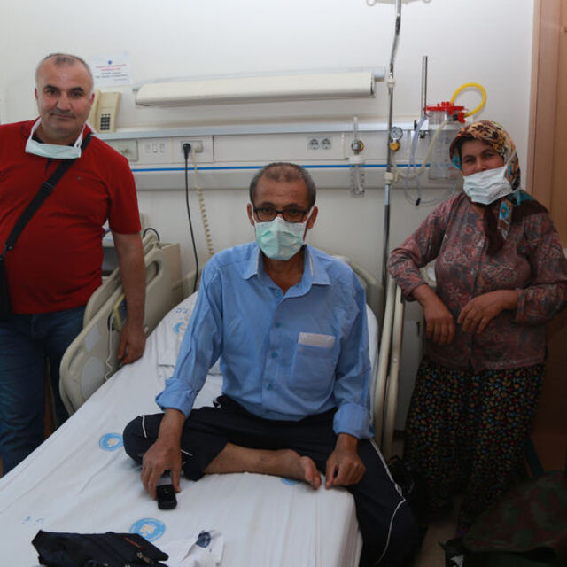 Hayatını kurtaran fırsatı tepiyordu!