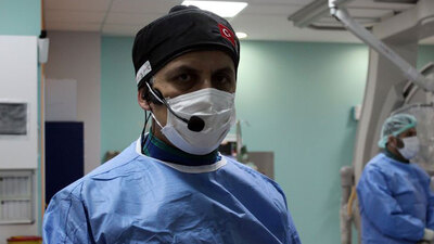 Tam tıkalı damarı Türkiye'de açtı, Amerika'da izletti