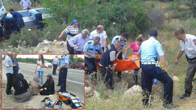 Minibüs kanala uçtu! 10'u çocuk 17 kişi yaralı