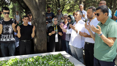 Kemal Sunal mezarı başında anıldı