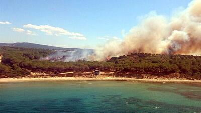 Yangın kontrol altına alındı