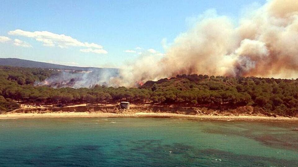 Yangın kontrol altına alındı