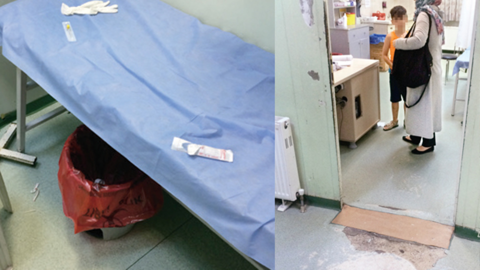 Çocuk acil servisi bu halde!