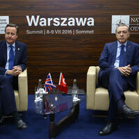 Cumhurbaşkanı Erdoğan, Cameron ile görüştü