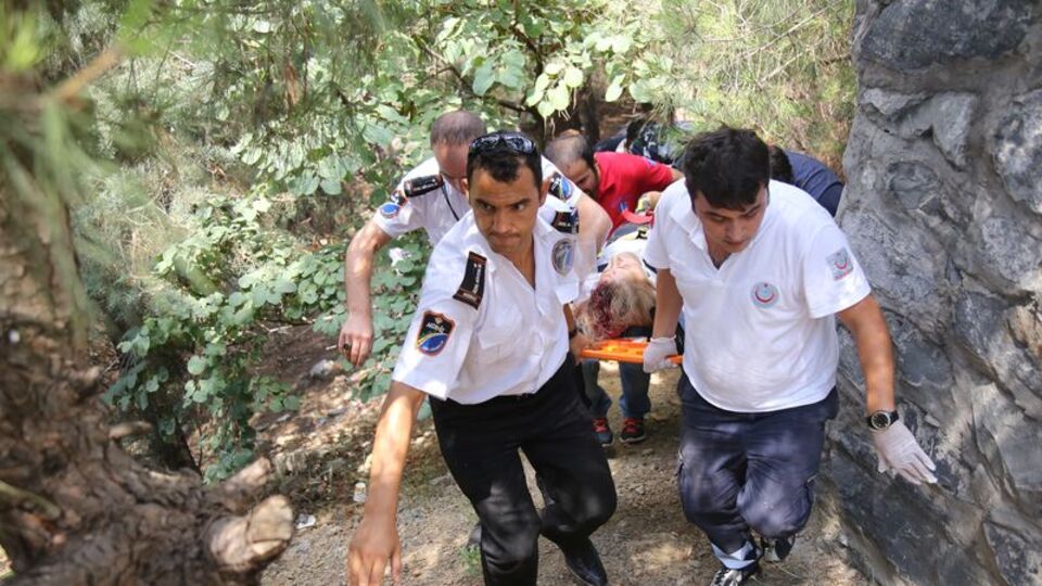 Zincirlikuyu'da kahreden kaza! Her gün gidiyordu, uçuruma yuvarlandı!