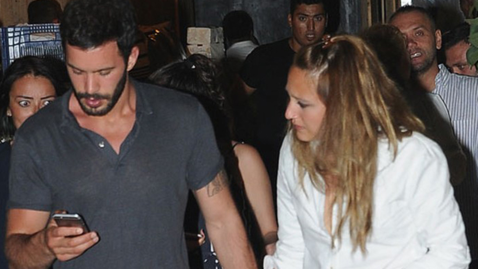 Gupse Özay ile Barış Arduç Alaçatı'da