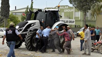 Patates eylemi yapan çiftçilere dava açıldı