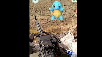 DAEŞ'e karşı savaşan asker Musul'da Pokemon yakaladı!