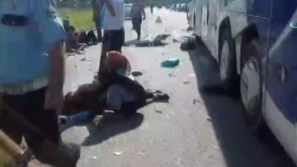 Giresun'da feci kaza: 24 yaralı