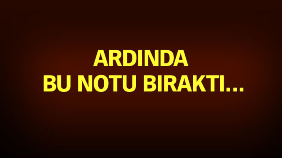 Psikiyatri uzmanı intihar etti