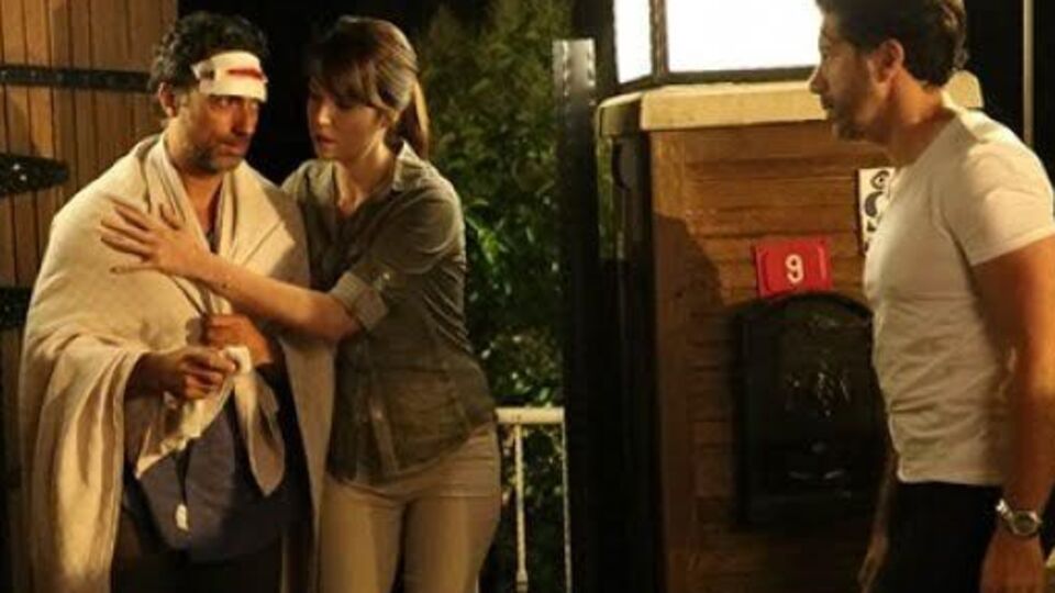 Ergeç ve Bayraktar korku filminde