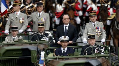 Fransa Milli Günü'nde yoğun güvenlik önlemi