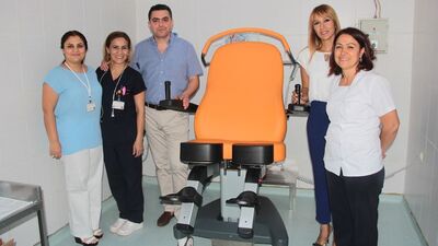 Dikey doğum koltuğu sezaryeni düşürdü!