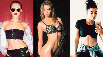 Yeni trend, dikine karın çizgisi: AB CRACKS